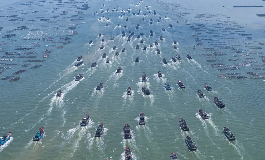 饒平開漁了！一年一次百舸爭流奇觀！