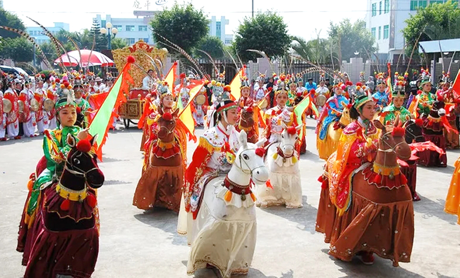 【視頻】「人馬合一」——潮州饒平布馬舞