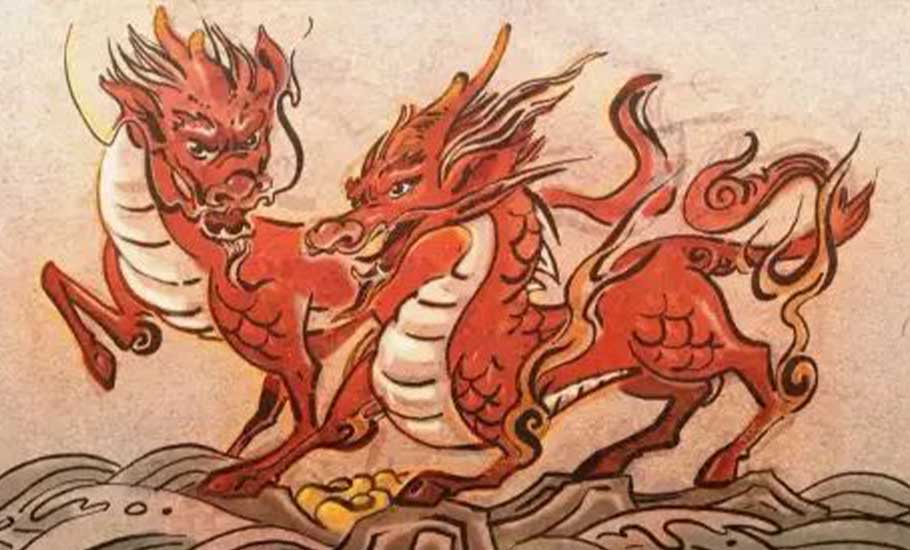 潮汕人結婚門上為什麼要貼「麒麟到此」?