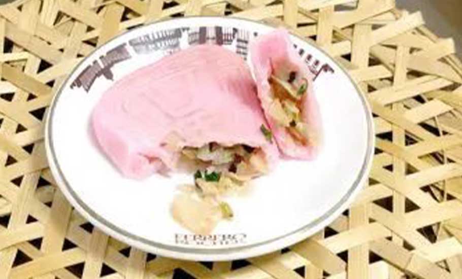 千嬌百媚的紅桃粿