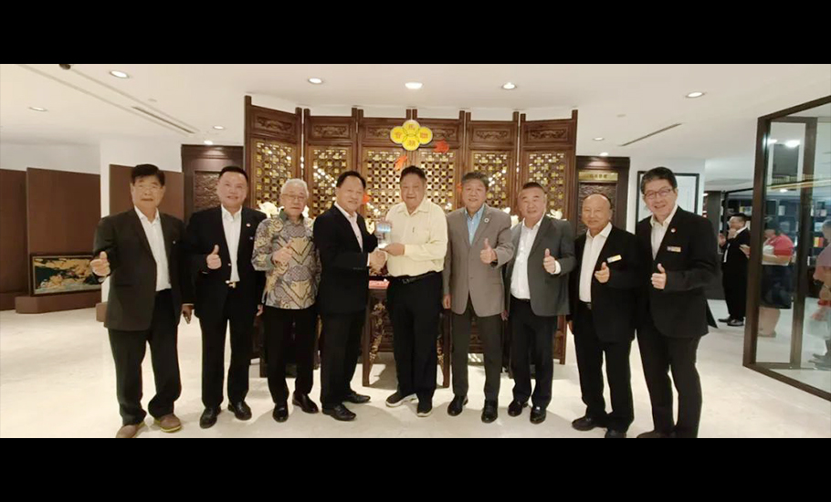 新加坡潮州八邑會館會長吳木興率團拜訪馬來西亞潮州公會聯合會