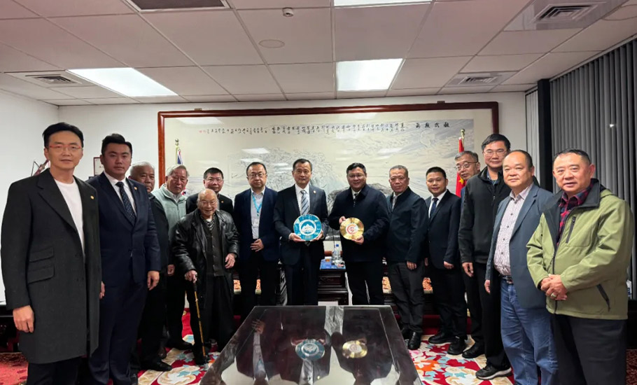 韓師代表團到新西蘭潮屬總會交流訪問