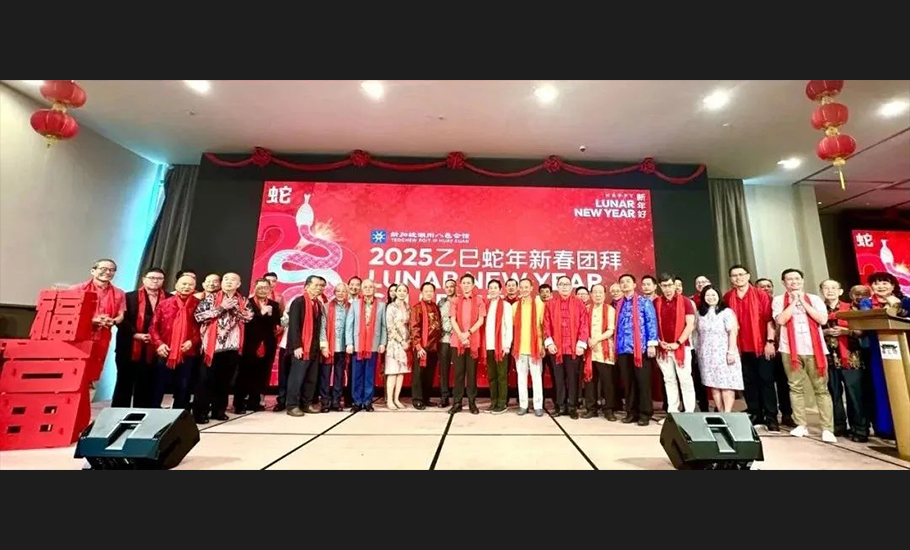 吳木興會長再次宣布：新加波潮州八邑會館努力申辦第24屆國際潮團聯誼年會，將舉辦包括潮州文化節、