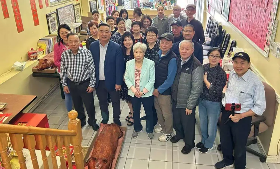 加拿大安省潮州會館清明祭祖緬僑賢