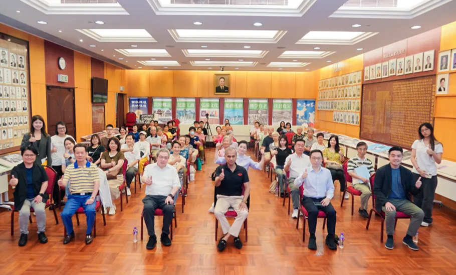 陳幼南執行主席特邀聯合國駐華協調員常啟德先生蒞港，分享主題為「聯合國外交官通往良好健康與福