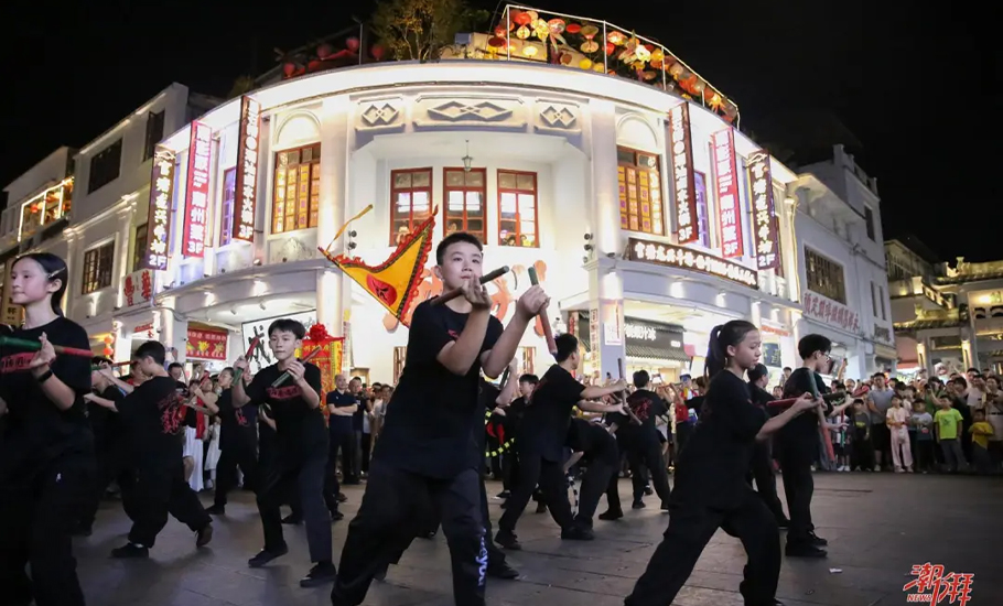 潮州英歌少年「備戰」迎接第二十三屆國際潮團聯誼年會