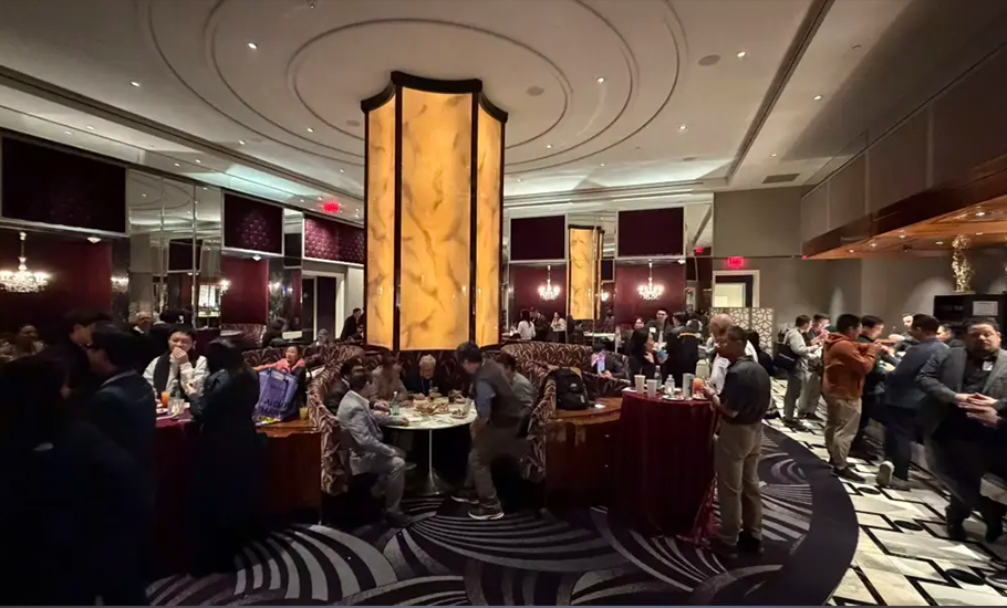 林志斯會長主辦CES周招待會 全球潮人創新經濟促進會多名成員參與